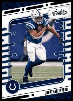2024 Panini Absolute - Black Jonathan Taylor 46 Indianapolis Colts - Football Card Single