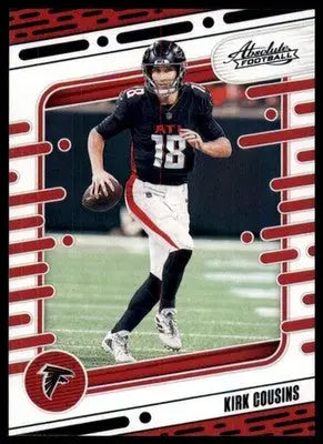 2024 Panini Absolute - Black Kirk Cousins 4 Atlanta Falcons - Football Card Single