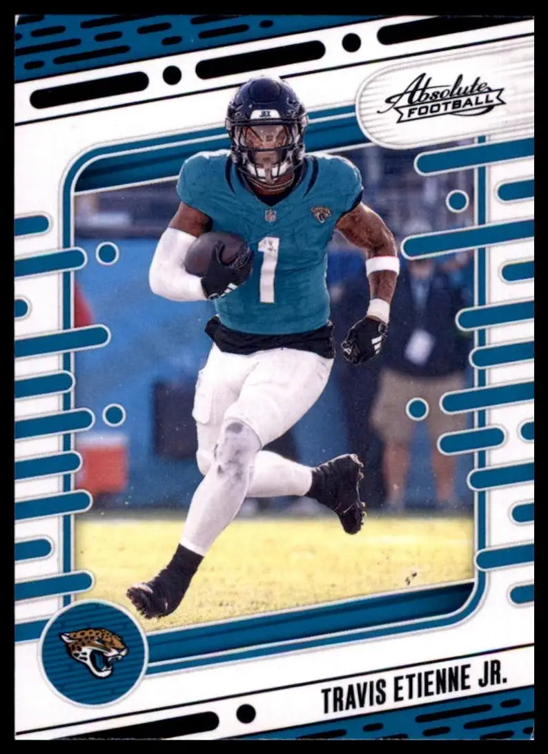2024 Panini Absolute Black Travis Etienne #47 Jacksonville Jaguars Football Card - Football Card Single