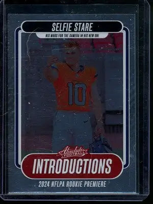 2024 Panini Absolute Bo Nix #I-BNX Rookie Football - Football Card Single