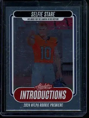 2024 Panini Absolute Bo Nix #I-BNX Rookie Football - Football Card Single