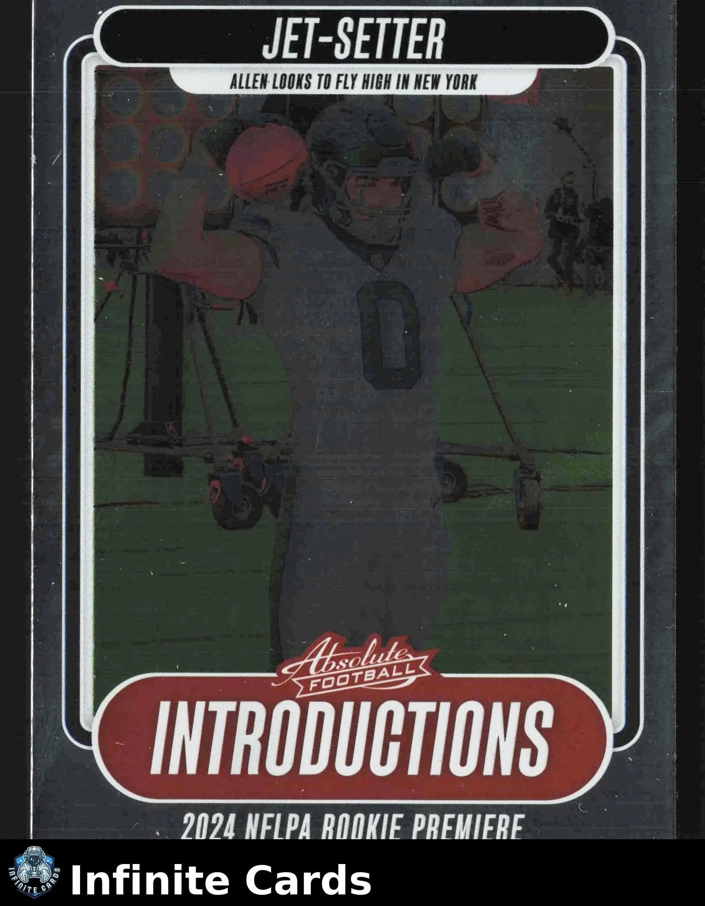 2024 Panini Absolute BRAELON ALLEN #I-BAN Introductions New York Jets RC - Football Card Single