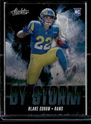 2024 Panini Absolute #BS-BCM Blake Corum By Storm - Football Card Single