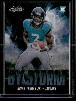2024 Panini Absolute #BS-BTJ Brian Thomas Jr. By Storm - Football Card Single