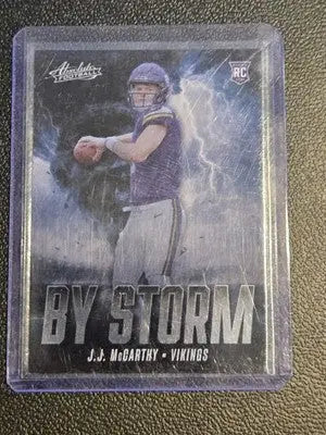 2024 Panini Absolute #BS-JMY J.J. McCarthy By Storm - Football Card Single