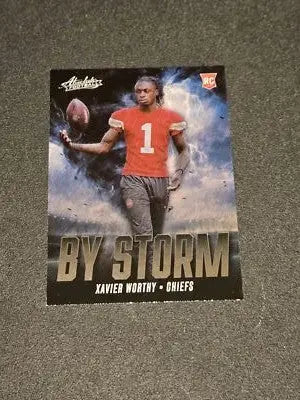2024 Panini Absolute #BS-XWY Xavier Worthy By Storm - Football Card Single