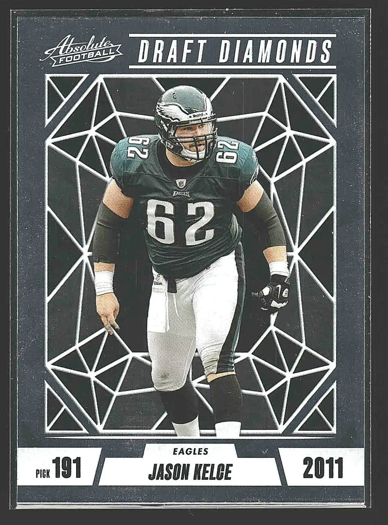 2024 Panini Absolute #DD-JKE Jason Kelce Draft Diamonds - Football Card Single