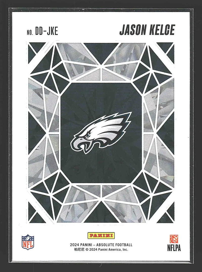 2024 Panini Absolute #DD-JKE Jason Kelce Draft Diamonds - Football Card Single