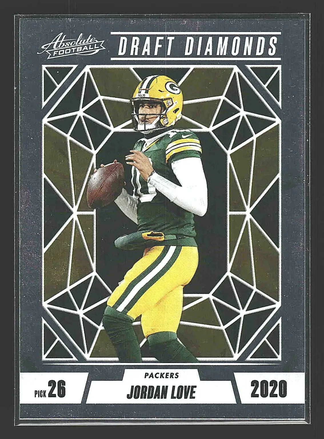 2024 Panini Absolute #DD-JLE Jordan Love Draft Diamonds - Football Card Single