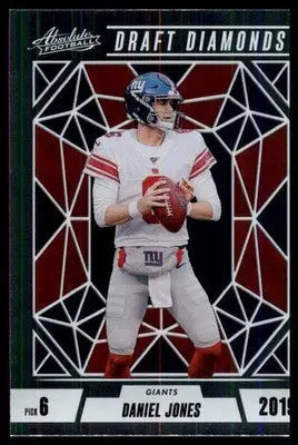 2024 Panini Absolute - Draft Diamonds Daniel Jones DD-DJS New York Giants