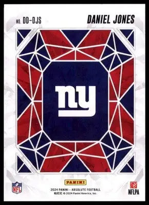 2024 Panini Absolute - Draft Diamonds Daniel Jones DD-DJS New York Giants