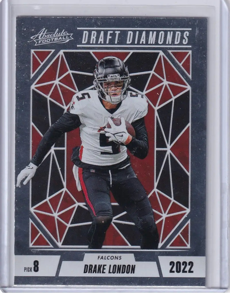 2024 Panini Absolute Draft Diamonds #DD-DLN Drake London - Falcons - Football Card Single