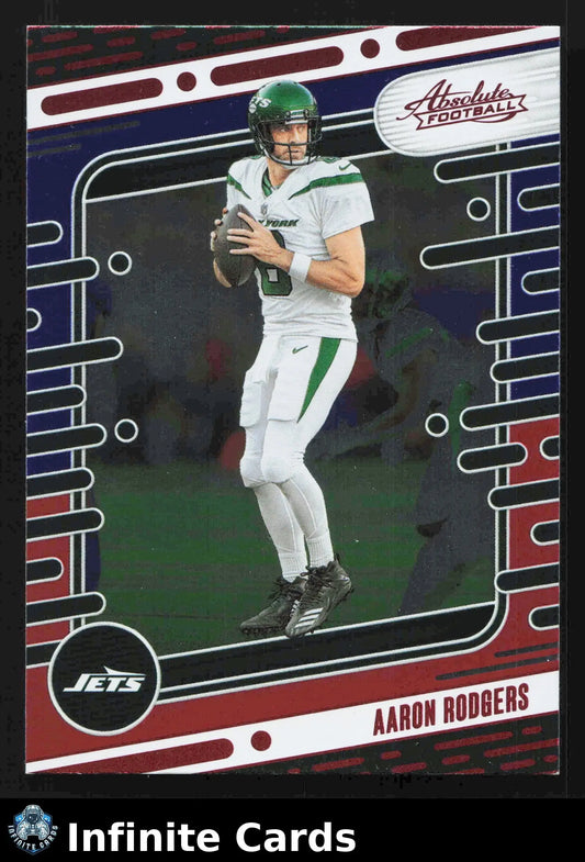 2024 Panini Absolute Football AARON RODGERS #82 New York Jets - Football Card Single