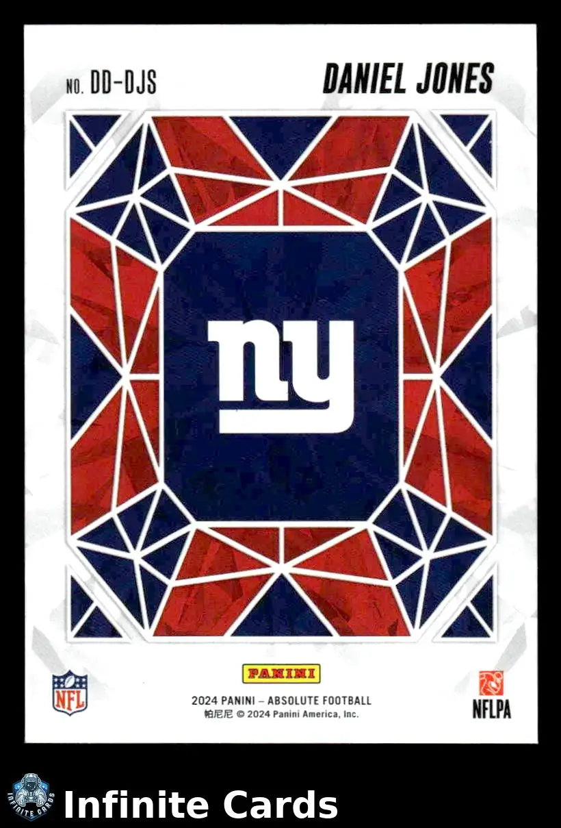 2024 Panini Absolute Football DANIEL JONES #DD-DJS Draft Diamonds Giants - Football Card Single