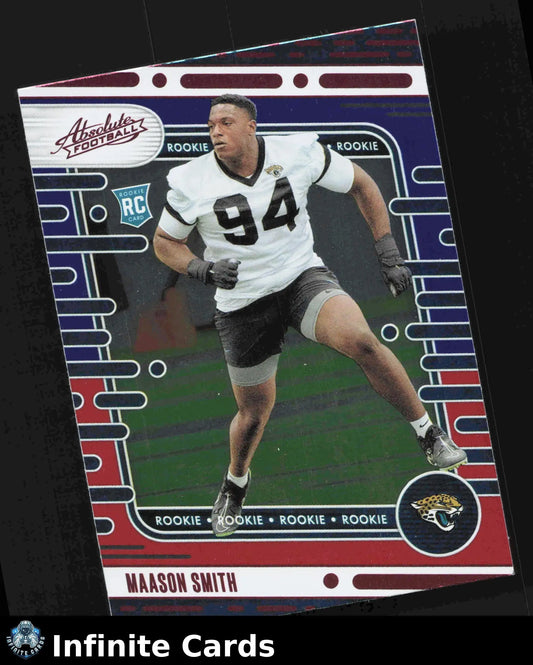 2024 Panini Absolute Football MAASON SMITH #148 Jacksonville Jaguars RC - Football Card Single