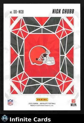 2024 Panini Absolute Football NICK CHUBB #DD-NCB Draft Diamonds Cleveland Browns - Football Card Single