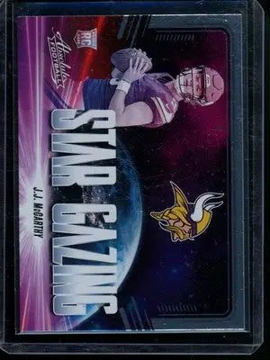 2024 Panini Absolute Football Star Gazing J.J. McCarthy #SG-JJM RC Football - Football Card Single