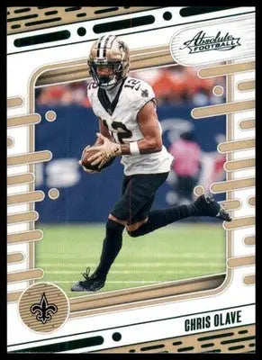 2024 Panini Absolute - Green Chris Olave 77 New Orleans Saints - Football Card Single
