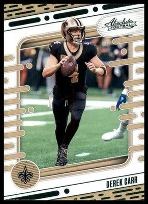 2024 Panini Absolute - Green Derek Carr 76 New Orleans Saints