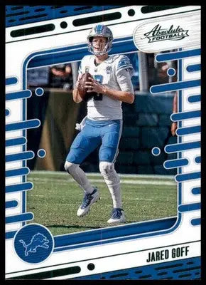 2024 Panini Absolute - Green Jared Goff 35 Detroit Lions