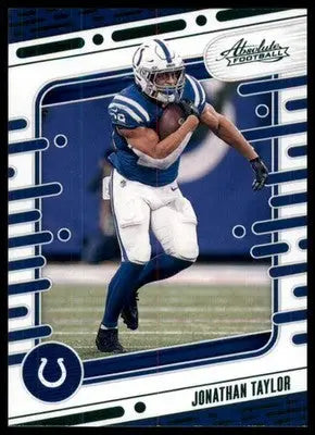 2024 Panini Absolute - Green Jonathan Taylor 46 Indianapolis Colts - Football Card Single