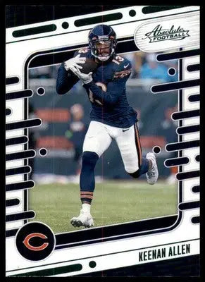 2024 Panini Absolute - Green Keenan Allen 18 Chicago Bears - Football Card Single