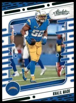 2024 Panini Absolute - Green Khalil Mack 58 Los Angeles Chargers - Football Card Single