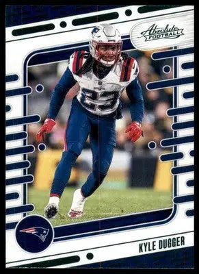 2024 Panini Absolute - Green Kyle Dugger 75 New England Patriots