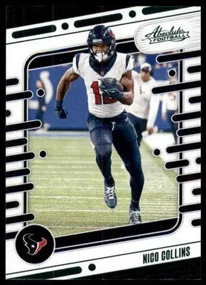 2024 Panini Absolute - Green Nico Collins 43 Houston Texans - Football Card Single