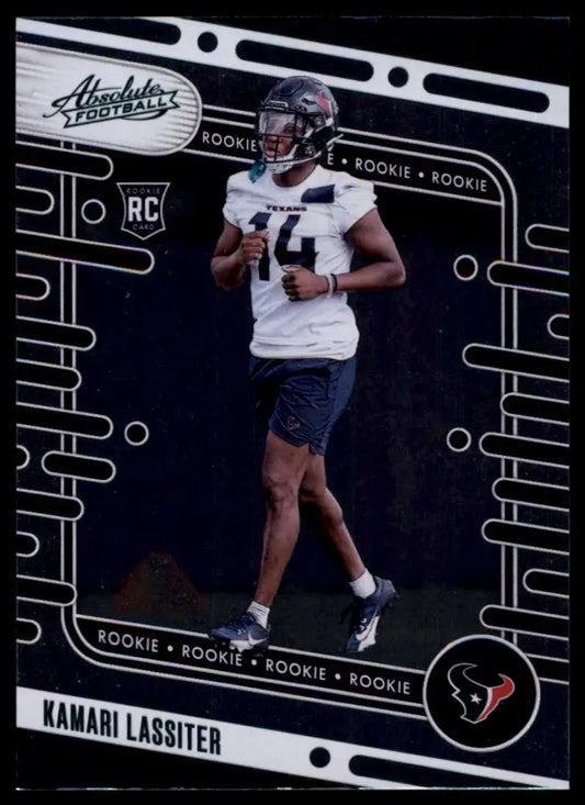 2024 Panini Absolute Green Rookie Kamari Lassiter #142 Houston Texans Football - Football Card Single