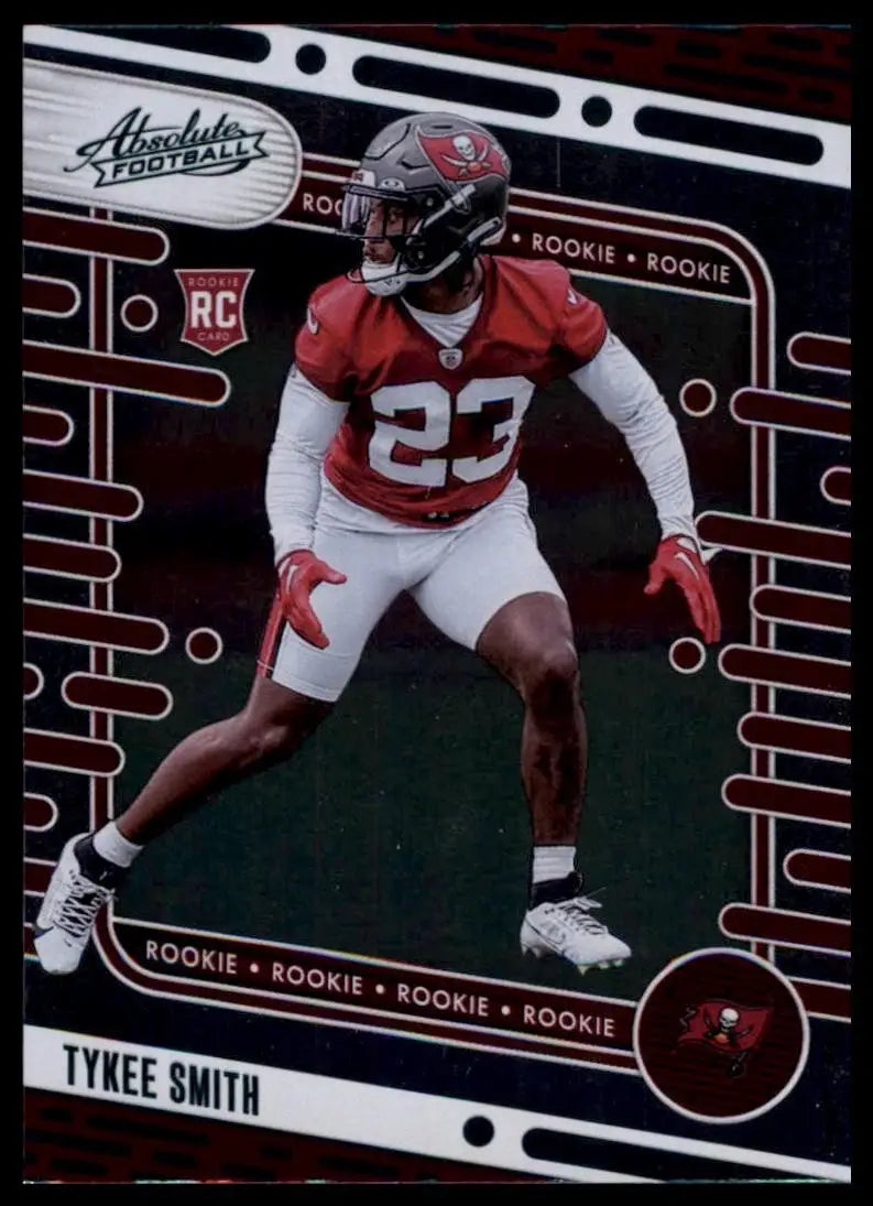 2024 Panini Absolute Green Rookie Tykee Smith #172 Tampa Bay Buccaneers Football - Football Card Single