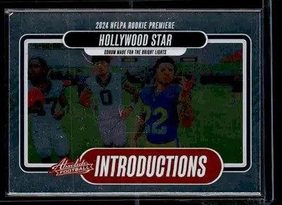2024 Panini Absolute #I-BCM Blake Corum Introductions - Football Card Single