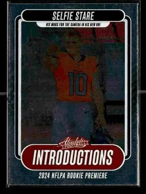 2024 Panini Absolute #I-BNX Bo Nix Introductions - Football Card Single