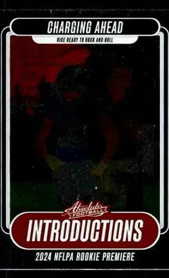 2024 Panini Absolute #I-BRE Brenden Rice Introductions - Football Card Single