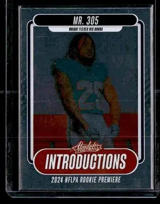 2024 Panini Absolute #I-JWT Jaylen Wright Introductions - Football Card Single