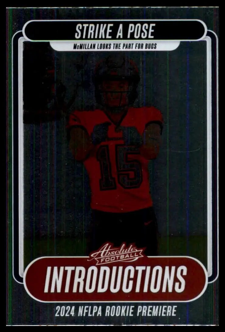 2024 Panini Absolute - Introductions Jalen McMillan #I-JMN (RC) - Football Card Single