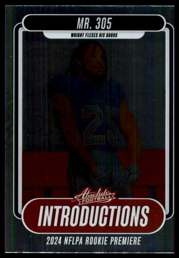 2024 Panini Absolute - Introductions Jaylen Wright #I-JWT (RC) - Basketball Card Single