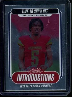 2024 Panini Absolute Jayden Daniels #1-JDS Football - Football Card Single