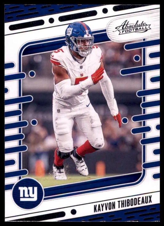 2024 Panini Absolute Kayvon Thibodeaux #81 New York Giants Football Card NFL - Football Card Single
