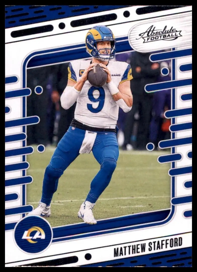 2024 Panini Absolute Matthew Stafford #64 Los Angeles Rams Football Card NFL - Football Card Single