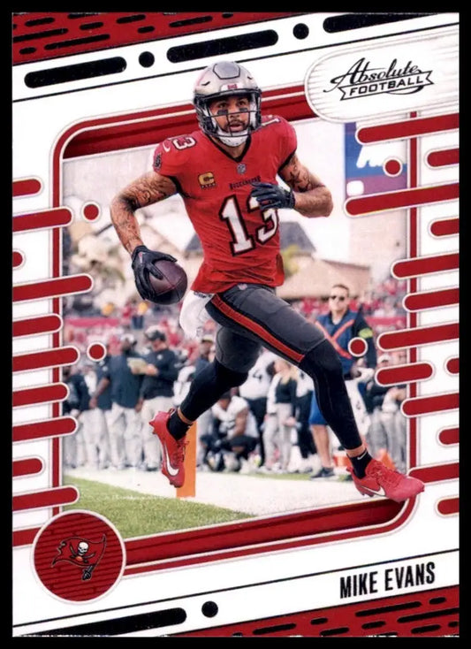 2024 Panini Absolute Mike Evans #96 Tampa Bay Buccaneers Football Card NFL Sport - Football Card Single
