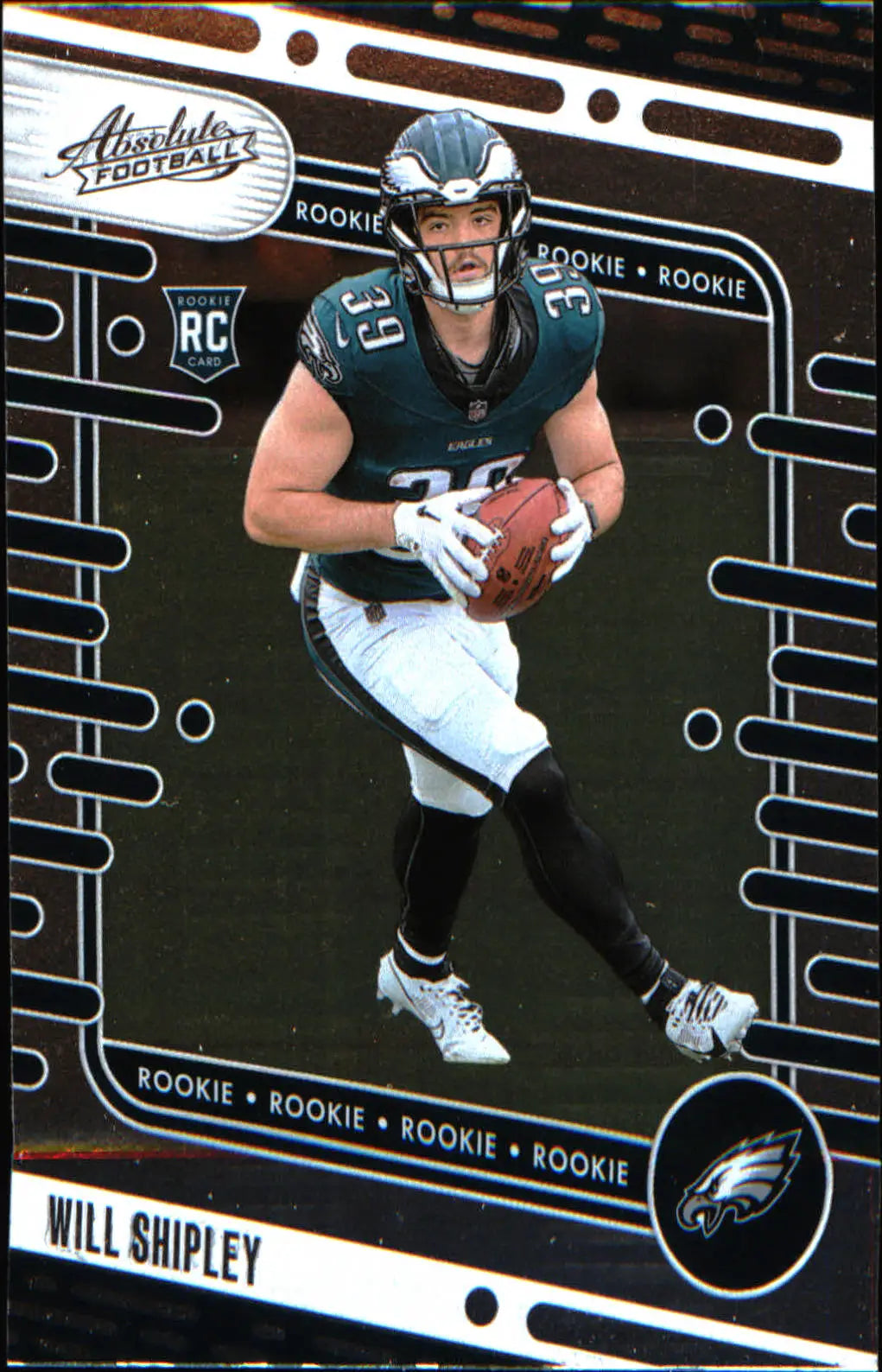 2024 Panini Absolute Retail #187 Will Shipley Rookie Rookie