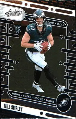 2024 Panini Absolute Retail #187 Will Shipley Rookie Rookie - Football Card Single