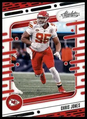 2024 Panini Absolute - Retail Chris Jones 52 Kansas City Chiefs - Football Card Single