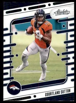 2024 Panini Absolute - Retail Courtland Sutton 30 Denver Broncos