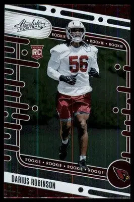 2024 Panini Absolute - Retail Darius Robinson RC 127 Arizona Cardinals - Football Card Single