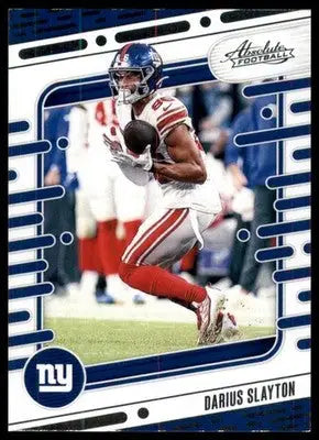 2024 Panini Absolute - Retail Darius Slayton 80 New York Giants - Football Card Single