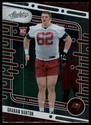2024 Panini Absolute - Retail Graham Barton RC 126 Tampa Bay Buccaneers - Football Card Single