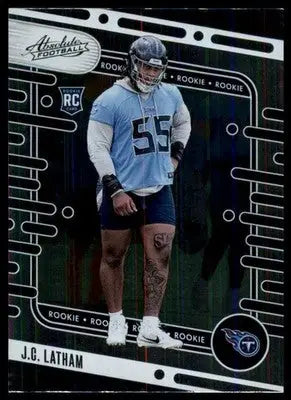 2024 Panini Absolute - Retail J.C. Latham RC 107 Tennessee Titans