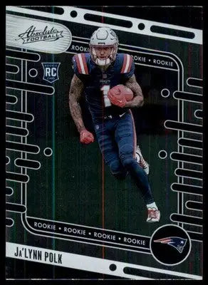 2024 Panini Absolute - Retail Ja’Lynn Polk RC 137 New England Patriots - Football Card Single